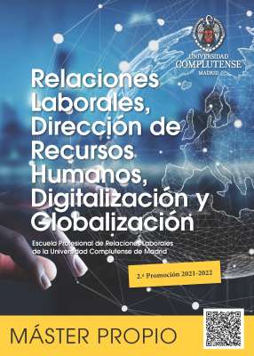 2ª edición Máster en Relaciones Laborales, Dirección de Recursos Humanos, Digitalización y Globalización
